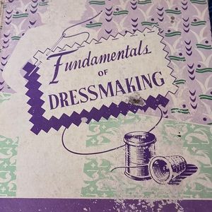 Vintage Dressmaking Book. 1943 Delmar Publishers Inc..